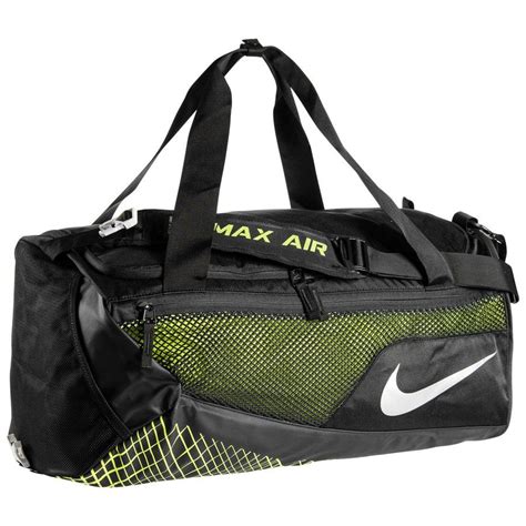 nike vapor max air duffel bag schwarz neongrün|Mens Nike Vapor Max Air 2.0 (Medium) Duffel Bag .